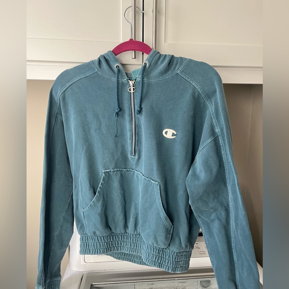 Champion cropped hoodie